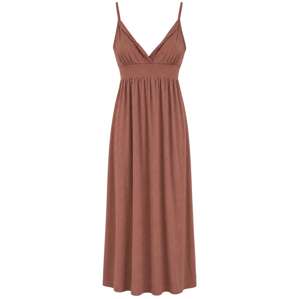 VTG Victorias Secret Babydoll Maxi Dress Medium Supima Cotton Stretch  Y2K